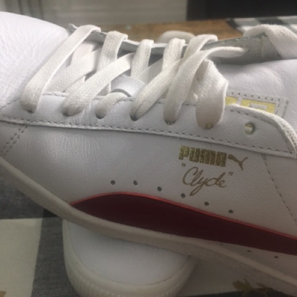 Women’s Puma Clyde sneakers.